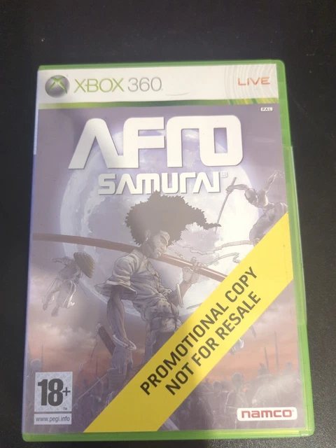 Afro Samurai Xbox 360 Promotional Copy