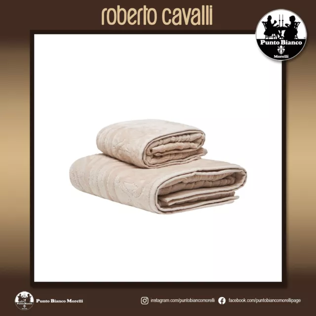 Set asciugamani viso e ospite o telo bagno Okapi Roberto Cavalli Home