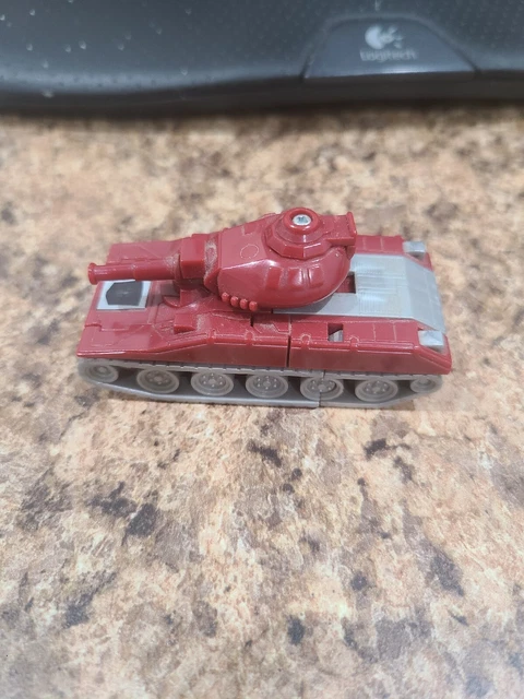 Vintage Transformer WARPATH Red Mini Tank Takara Japan Action Figure