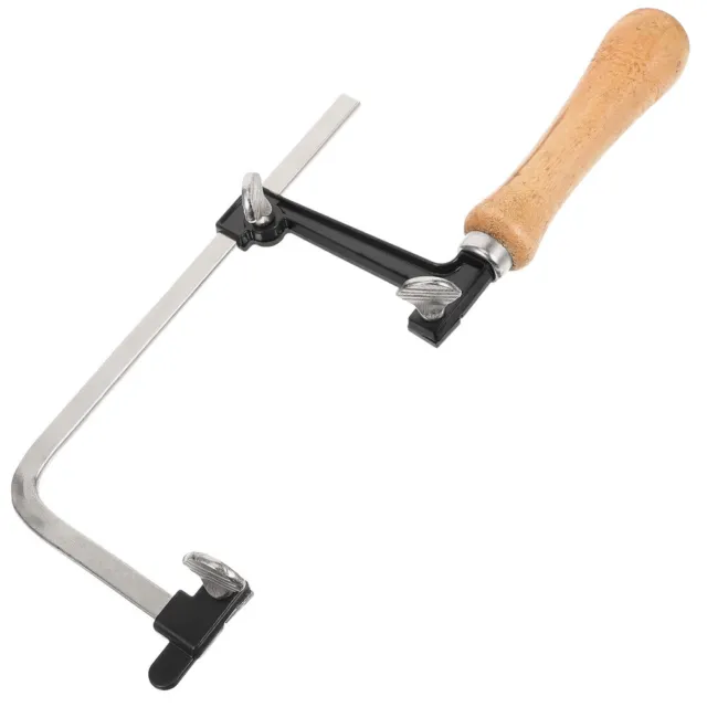 Arco de metal carpintería mini sierra de mano en forma de U herramienta de mano de joyería