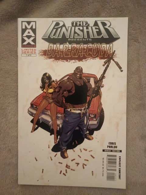 Punisher Presents Barracuda Max (2007) #1-2-3-4-5 very nice!!!