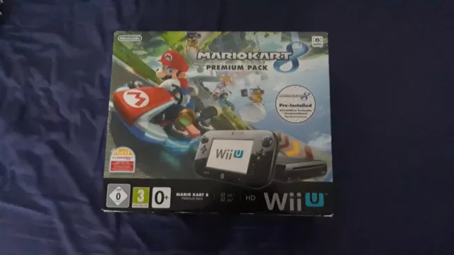 Nintendo Wii U 32 Go Console Mario Kart 8 - Premium Pack - Noir