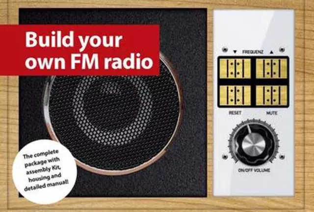 Franzis Build Your Own FM Radio Kit & Manual by Franzis Verlag