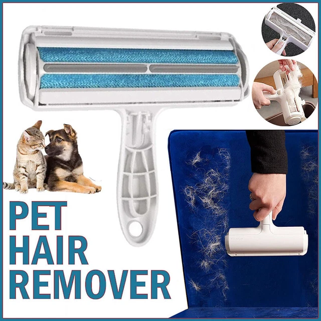 Pet Hair Lint Remover Dog Cat Cleaning Brush Reusable Hair Roller Sofa Clothes