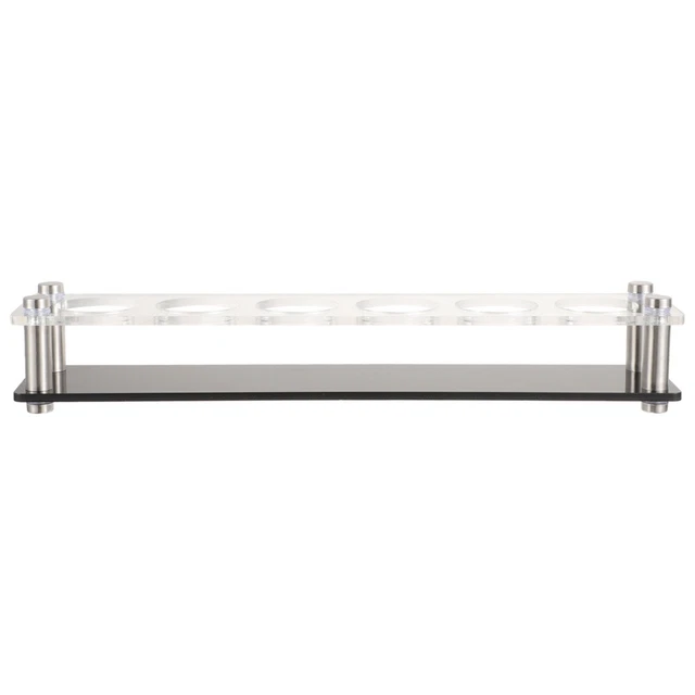 Shot Glasses Tray Acrylic Shot Glasses Display Tray Party Wine Cup Rack for Bar