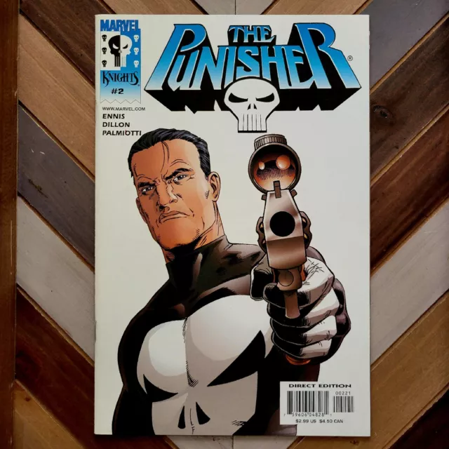 PUNISHER #2 (Marvel Knights 2000) HIGH GRADE, Steve Dillon Cover A (GARTH ENNIS)