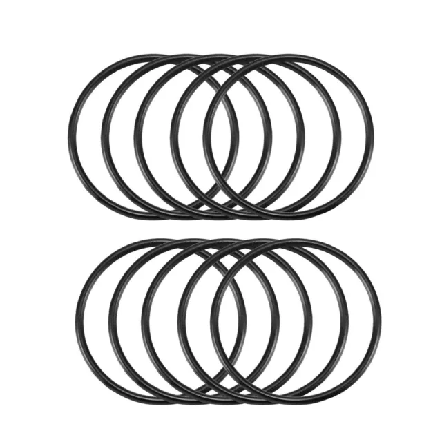10 PIÈCES EN caoutchouc noir joints toriques rondel joint 30mm x 27mm x  1,5mm EUR 6,26 - PicClick FR