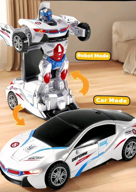 Giocattolo Auto Trasformabile, Veicolo Robot Deformabile, Action Figure per Bambini, Regalo per Bambini  26
