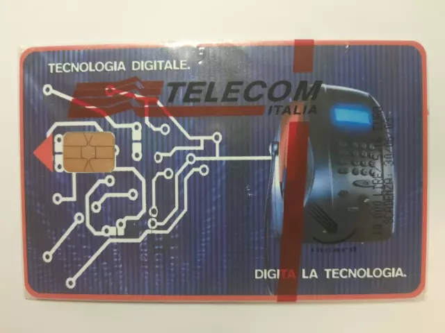⭐ Schede Telefoniche Nuove - Nuova Tecnologia Digito Chip In Blister - G 1376