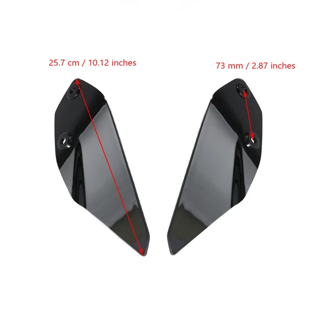 Motorrad Windschutzscheiben-Abweiser Für R1200GS/R1250GS Adventure - Rauch Polycarbonat