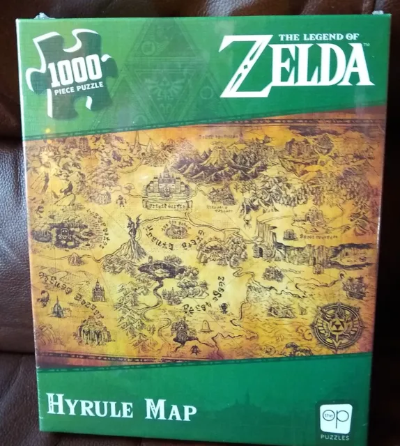Acheter Puzzle 1000 Pièces - Zelda : Hyrule - Ludifolie