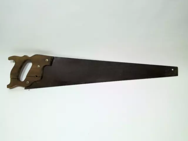 VINTAGE Old Crosscut Hand WOOD CUTTING HAND SAW Wall hanger Decor