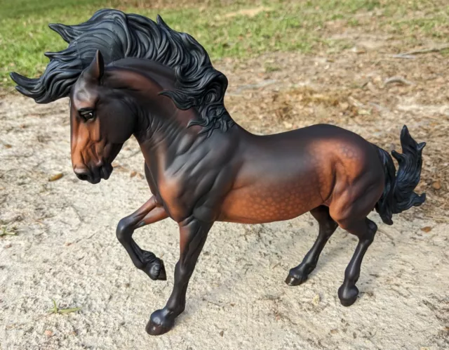 Breyer Traditional Horse • Custom Fireheart • CM Dappled Seal Bay