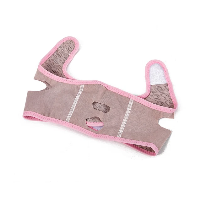 1 pz cintura dimagrante viso V bendaggio viso guancia benda fascia di sollevamento ferma maschera ~^