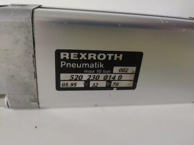Rexroth Pneumatik Air Cylinder 32MM Bore x50MM Stroke 002. 520 230 014 0. 05.95