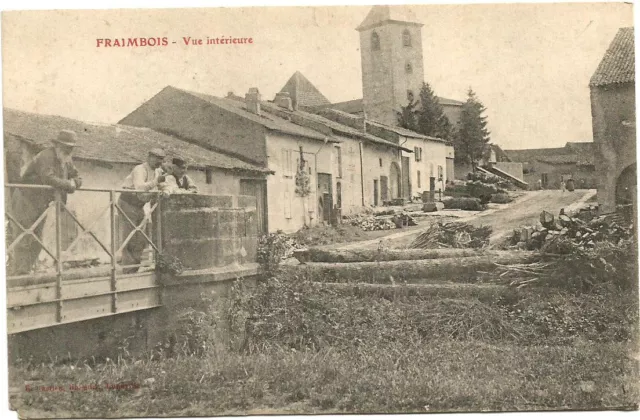 Fraimbois (54) interior view. written in 1916.