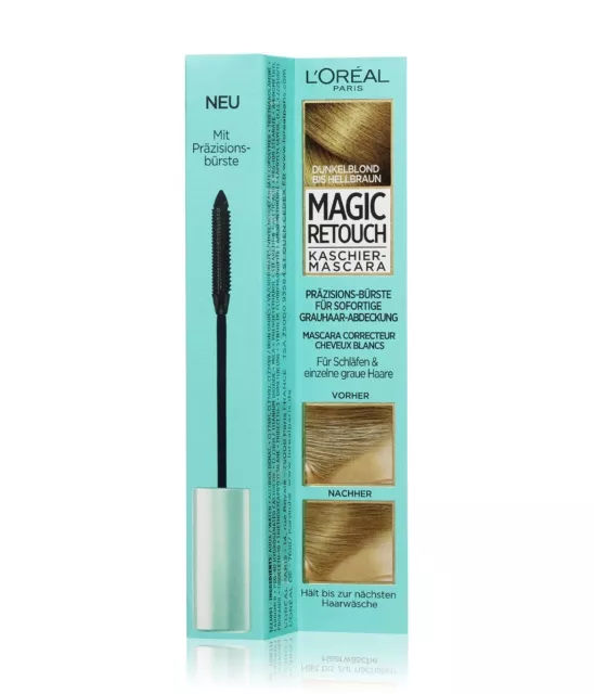 Loreal Magic Retouch Kaschier-Haarmascara Dunkelblond bis hellbraun 8ml *neu*