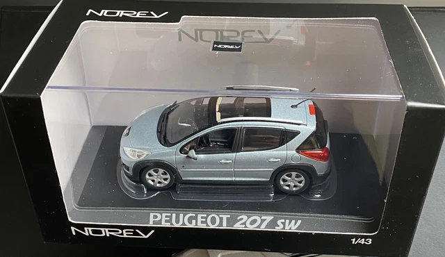 NOREV 1/43 PEUGEOT 207 3P GRIFFE BLEUE