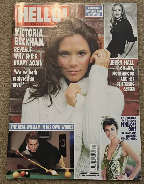 Lot/3 Hello! David Beckham Posh Victoria Beckham Nicole Kidman Liz Taylor Ferg 2