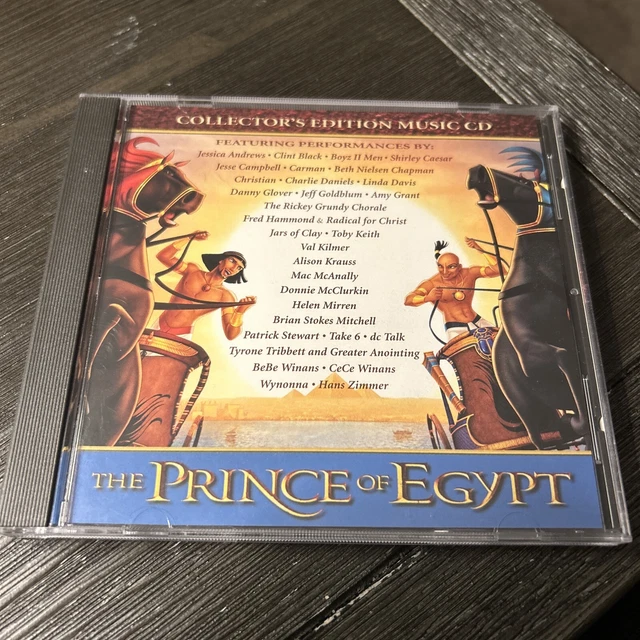 THE PRINCE OF Egypt Collector's Edition Music CD Soundtrack CD