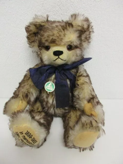 HERMANN Teddy Teddybär Sammlerbär Gedenkbär MAX HERMANN Coburg limitiert 475/500