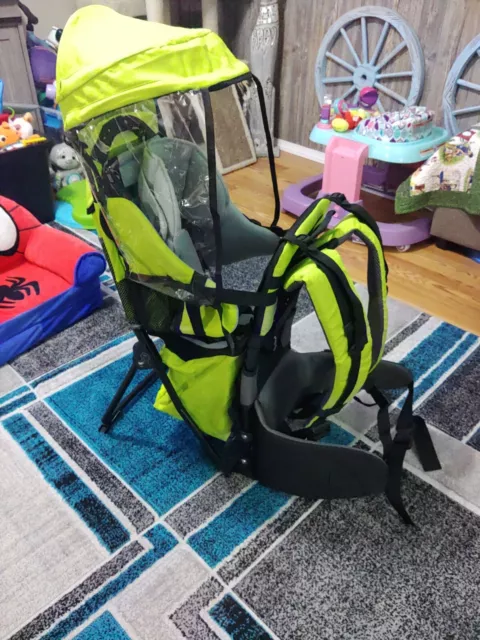 Besrey Baby Backpack Carrier with Safety 3-Height Seat