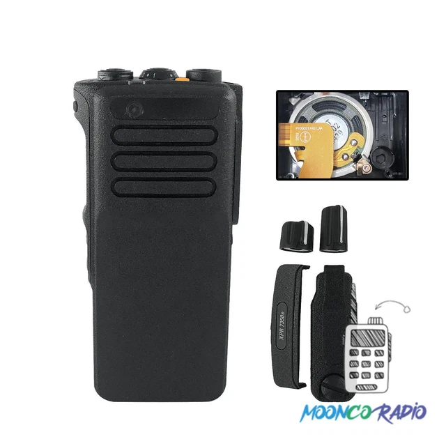 Black Repair Front Housing Case Replacement for XPR7350e Handheld Radio