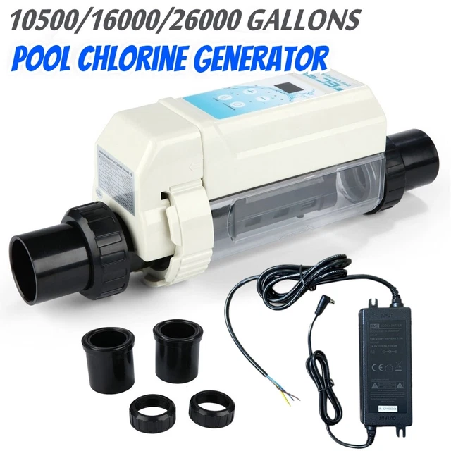 POOL SALT CHLORINE Generator Complete Chlorinator Salt Cell Chlorinator