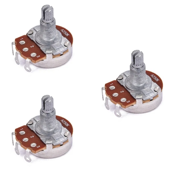 3 Count Guitar Volume Potentiometer Audio Potentiometers Print