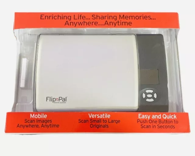 NEW Flip Pal Mobile Scanner Model 100C Portable Flatbed Scanning Device