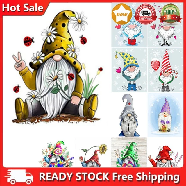 40x50cm Paint By Numbers Gnome Oil for Adults Children Room Home Wall Decor Gift