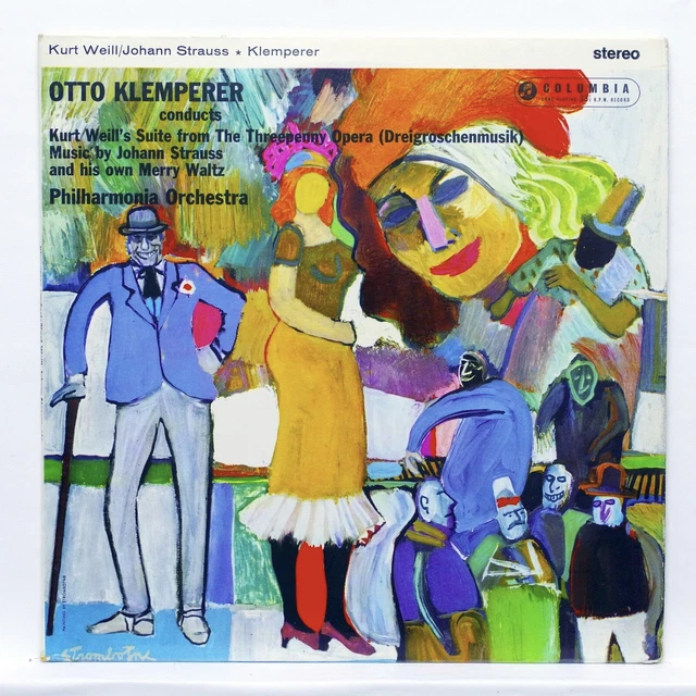 SAX 2460 - OTTO KLEMPERER - KURT WEILL threepenny opera suite - COLUMBIA LP EX
