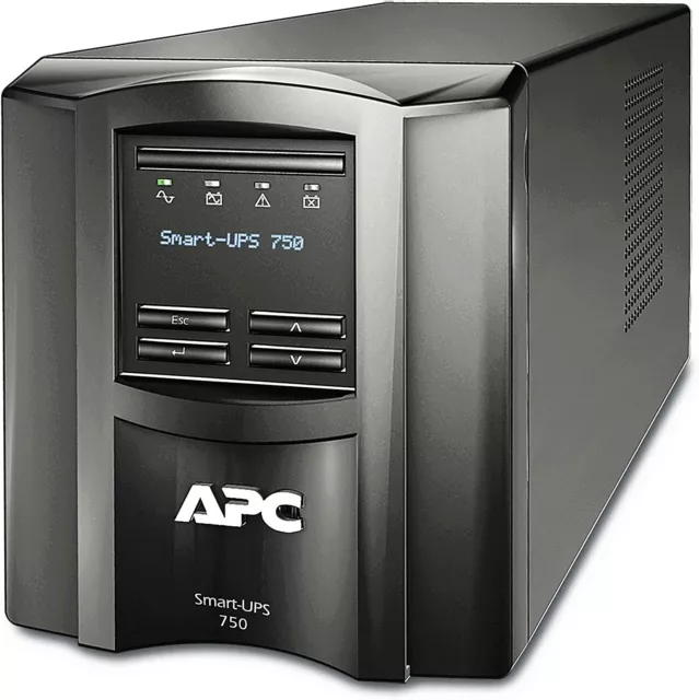 APC Smart-UPS 750 LCD - Onduleur - CA 230 V - 500 Watt - 750 VA - RS-232, USB -