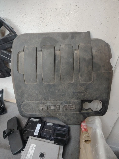 Cache Moteur Inférieur Pour Peugeot Citroen 1.6 HDI - Réf. Origine 9685582980 - Occasion