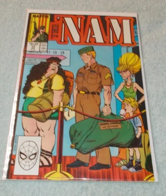 The Nam # 15 1988 Marvel War Comic Doug Murray Vg- (Thank You Vets!)