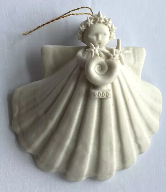 Margaret Furlong MILLENIUM Special Edition Angel Christmas Ornament w/Stand 2000