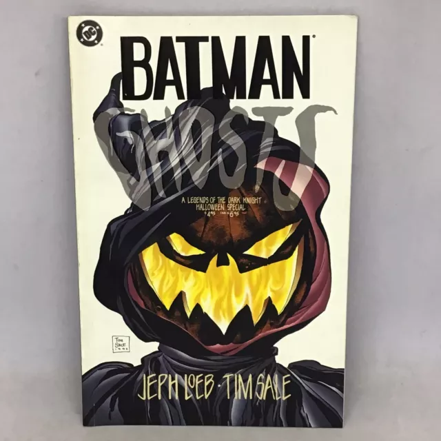 Batman Ghosts Legends Dark Knight Halloween NEWSSTAND 1ST PRINT Christmas Carol