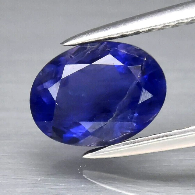 ★★ RARE !!  JOLIE IOLITE VIOLETTE BLEUE DE NAMIBIE : 1,28 CARAT  ★★ p310.185T
