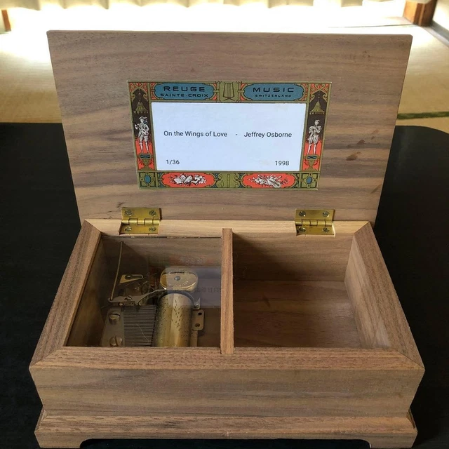REUGE 36 Note Music Box Reuge Music Boxes with Swiss Musical