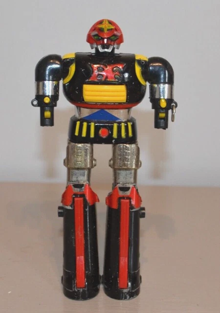 Ancien Robot Métal Popy Chogokin Junk Bataille Fièvre Incomplet 1979