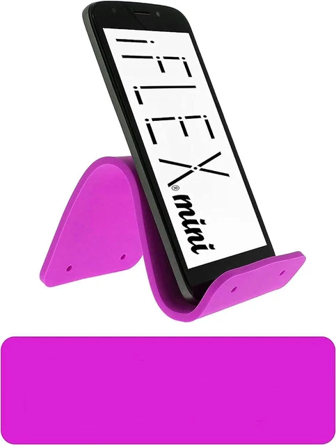iFLEX Adjustable Purple Tablet Stand Flexible Phone Device Holder Work Video