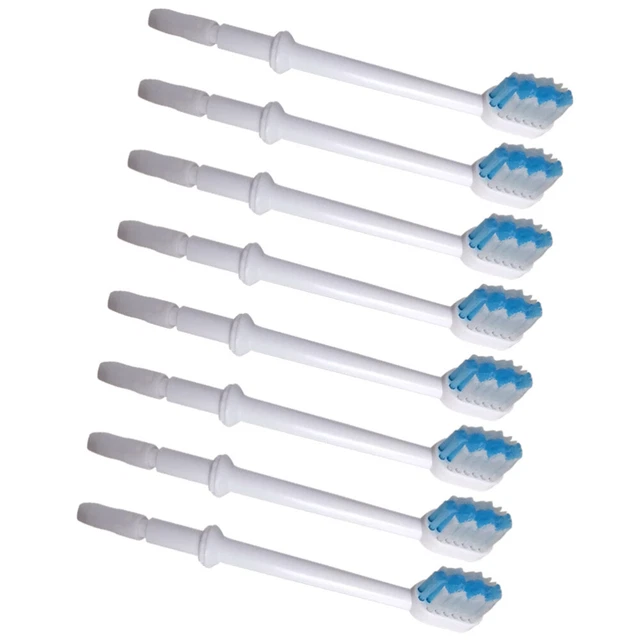 8 piezas cabezales de cepillo intercambiables palillo de dientes cepillo de dientes