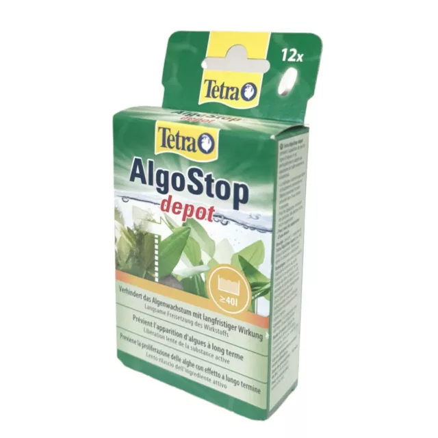 Algostop depot anti algues 12 comprimés pour aquarium 2