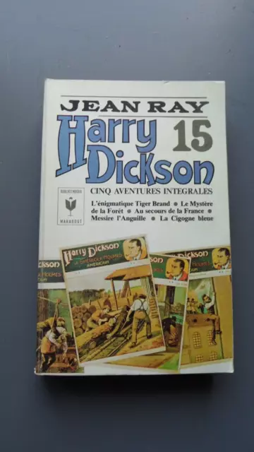 Jean Ray Harry Dickson Marabout N° 15 / Eo 1974