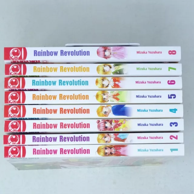 RAINBOW REVOLUTION M. Yuzuhara Band 1-8  Manga Tokyopop Romance 8x Buch SEHR GUT 3