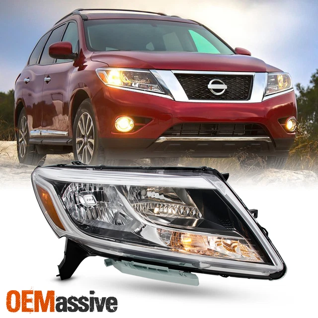 For 2013-2016 Nissan Pathfinder 13-16 Halogen Type Headlights Passenger Side