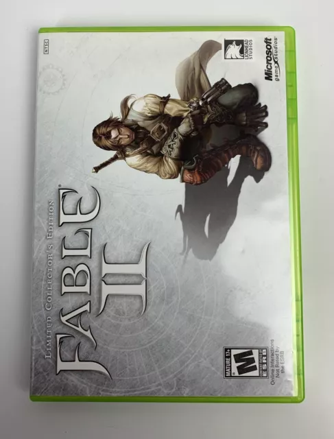 Fable 2 Limited Collectors Edition (Xbox 360, 2018) TESTED & WORKS CIB FABLE II