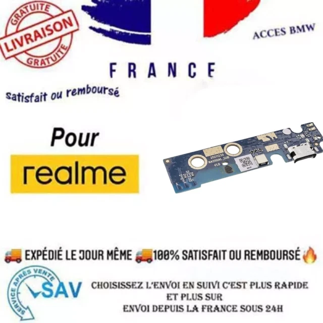 Connecteur De Charge Pour Realme Note 60 - Premium - Neuf D'origine