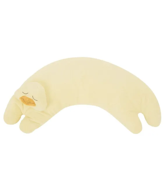 Angel Dear Baby Boy/Girl Yellow Duck Curved Pillow Pal by Angel Dear NEW