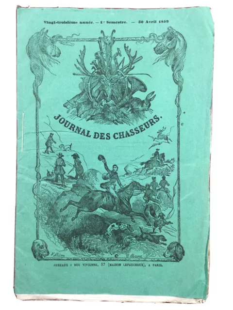 Chasse aux Lions en Algérie 1859 Jules Gérard Rambouillet Chantilly Cerf Livry